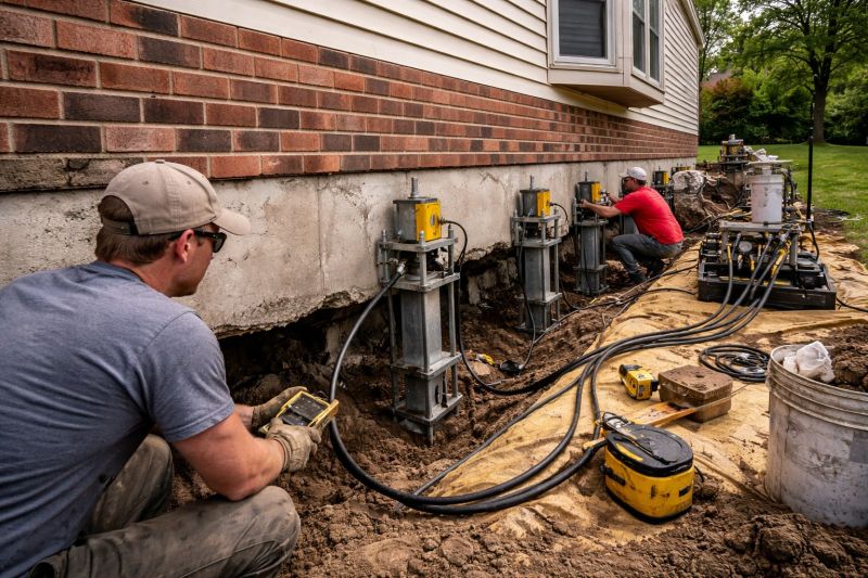Settling Foundation Service in Catawba County, NC
