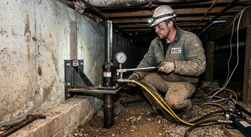 Settling Foundation Service in Conover, NC