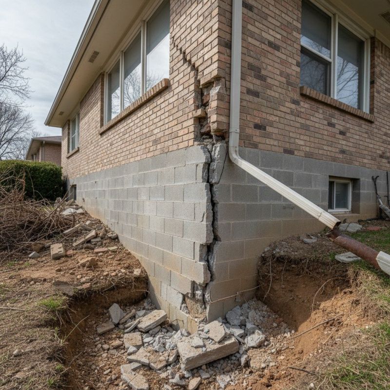 Settling Foundation Service in Hickory, NC