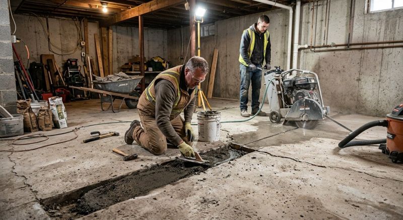 Slab Foundation Repair in Statesville, NC