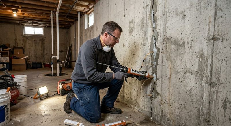 Structural Crack Repair in Statesville, NC