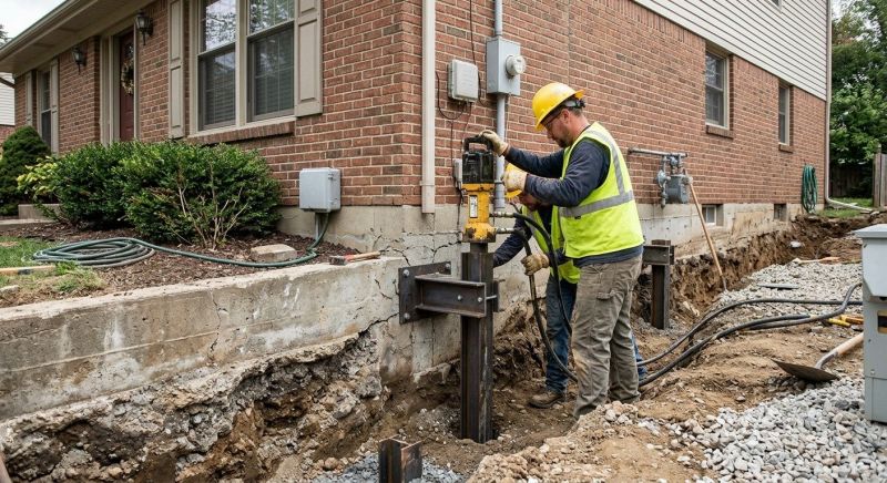 Structural Foundation Repair in Sherrills Ford, NC