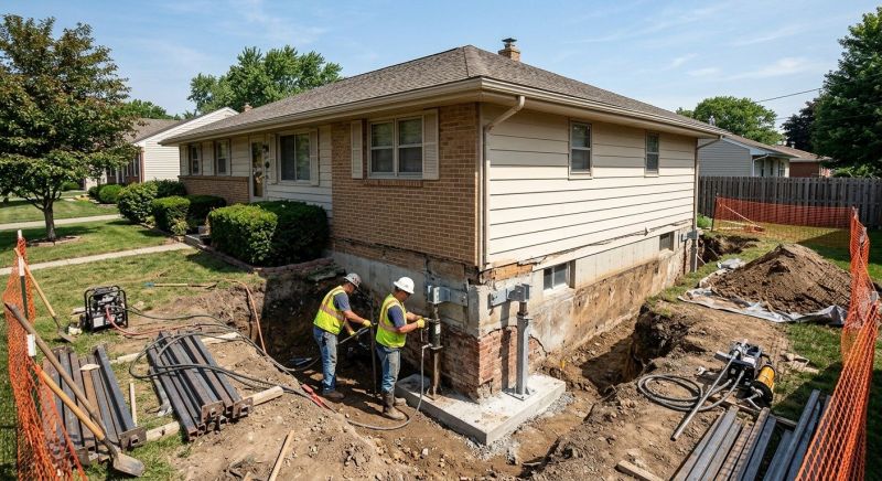 Structural Foundation Repair in Troutman, NC