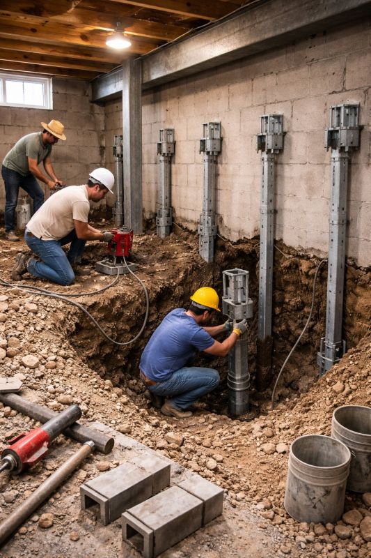 Underpinning Repair in Statesville, NC